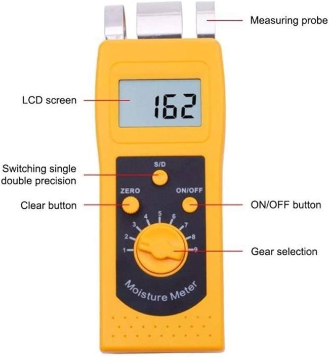 Digital Paper Moisture Meter - Image 4